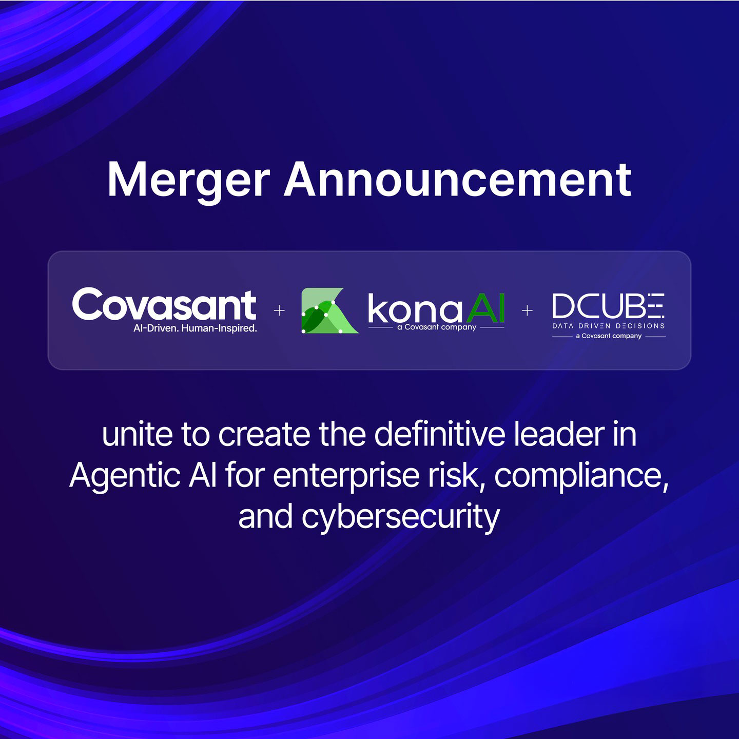 konaAI and DCube merge with Covasant