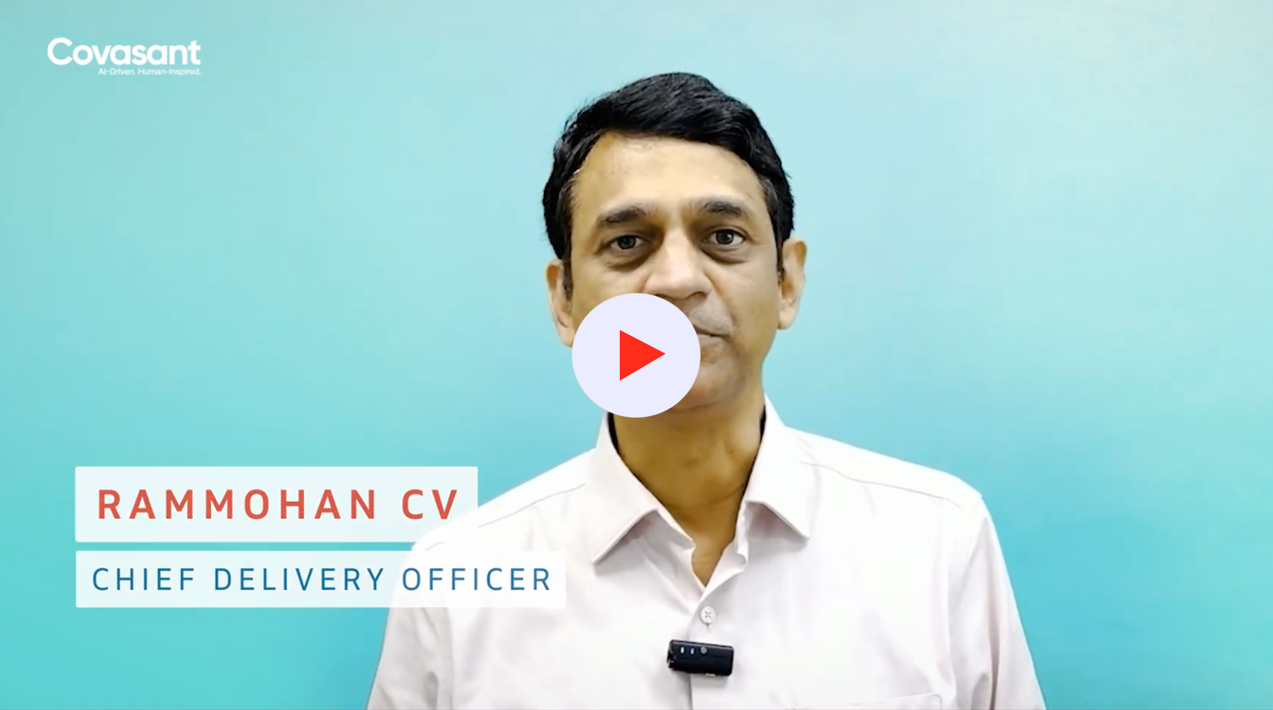 Covasant AI Agent Control Tower | Managing Enterprise AI Agents | CV Rammohan, CDO