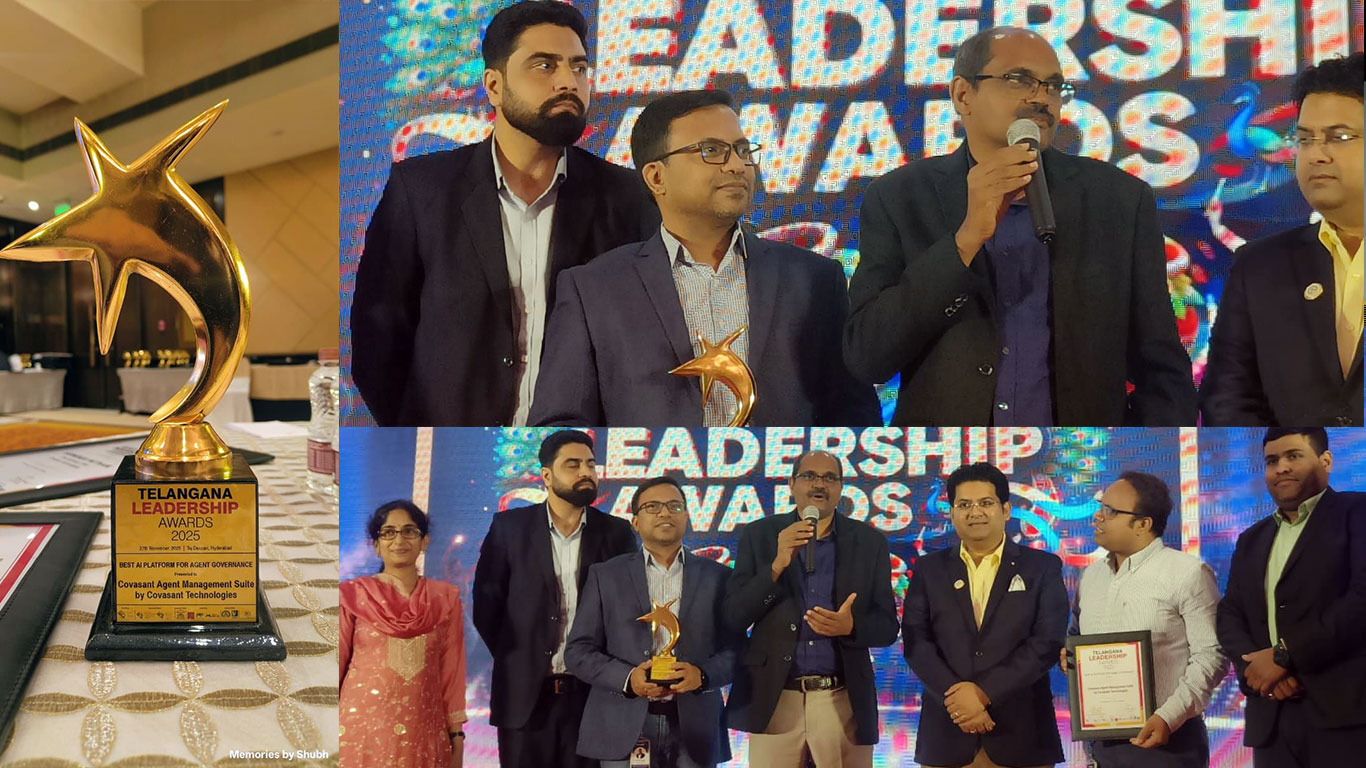 Covasant Wins ‘Best AI Platform for Agent Governance’ Award