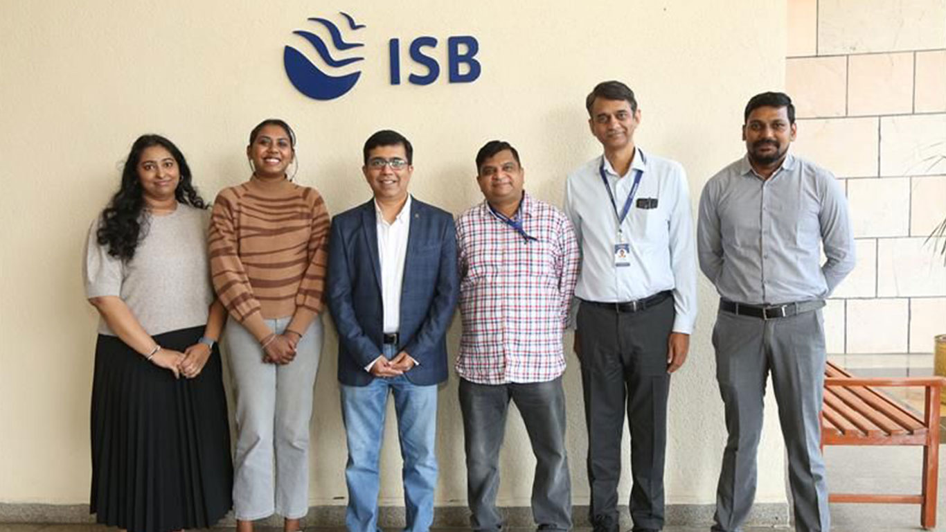 Academic Collaboration with the Indian School of Business (ISB)