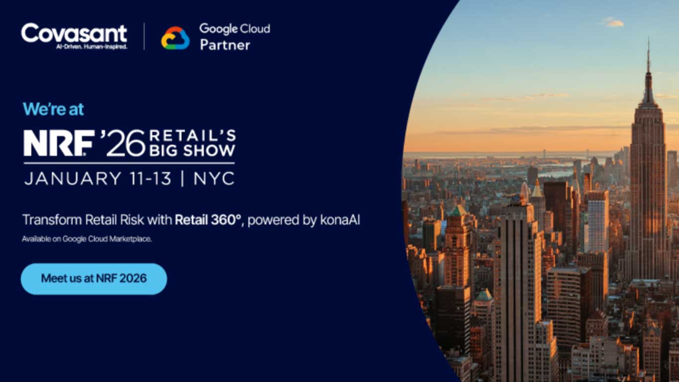 Covasant is at  NRF 2026, Retail's Big Show